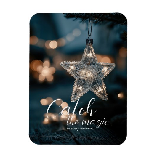 Catch The Magic Star クリスマス マグネット (縦)