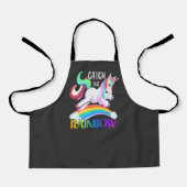 Catch the Rainbow - Unicorn Designs-15989 エプロン (正面)