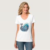 Catch the Waveサーフィン Tシャツ (正面フル)