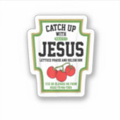 Catch Up With Jesus Catchup With Jesus  シール (正面)