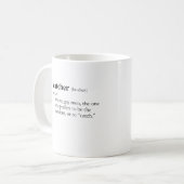 CATCHER （定義） コーヒーマグカップ (正面左)