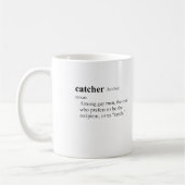 CATCHER （定義） コーヒーマグカップ (左)