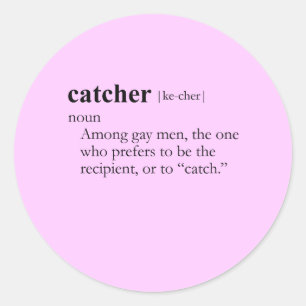 CATCHER (定義) ラウンドシール