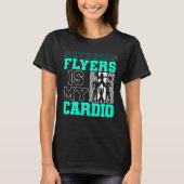 Catching Flyers Is My Cardio Cheerleading Back Spo Tシャツ (正面)
