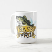 Catching That Trophy "Bass Pro" custom コーヒーマグカップ (正面左)