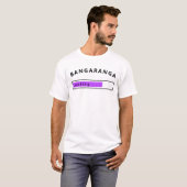 Catchy Text T-Shirt Bangaranga - 読み込み中 Tシャツ (正面フル)