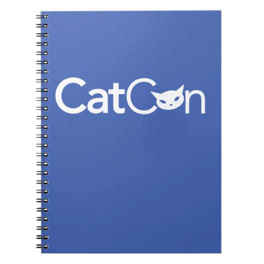 CatConの螺線形ノート ノートブック (正面)