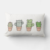 Catcus家族Cusion ランバークッション (正面)