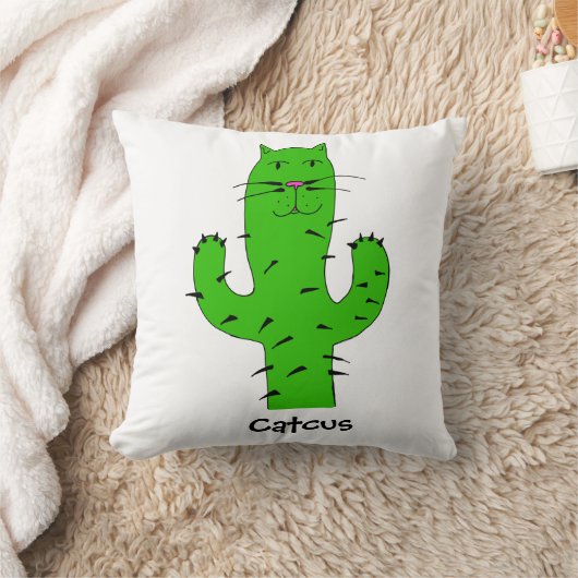 Catcus 2.0の枕 クッション (ブランケット)