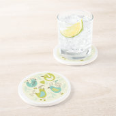 cateの漫画の鳥 コースター (側面)