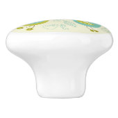 cateの漫画の鳥 セラミックノブ (側面)