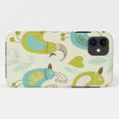 cateの漫画の鳥 Case-Mate iPhoneケース (裏面(横))