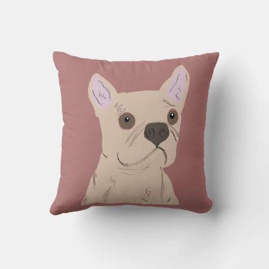 Cate dog クッション (裏面)