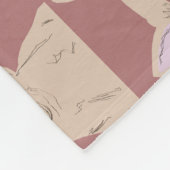 Cate dog フリースブランケット (角)