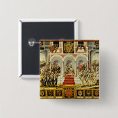 Cateau-Cambresisの条約 缶バッジ (正面&裏面)