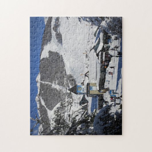 Catedralのスキー場、Barilocheアルゼンチン ジグソーパズル (縦)
