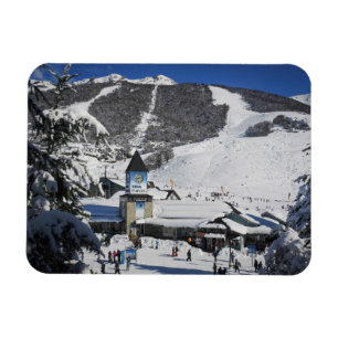 Catedralのスキー場、Barilocheアルゼンチン マグネット