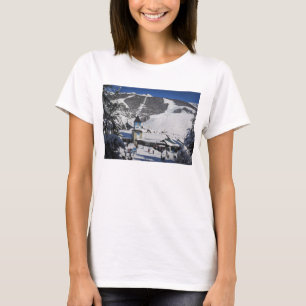 Catedralのスキー場、Barilocheアルゼンチン Tシャツ