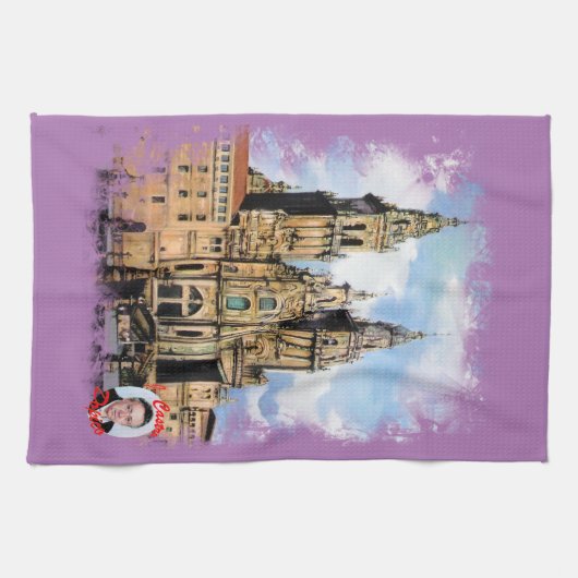 Catedral de Santiago de Compostela キッチンタオル (横)