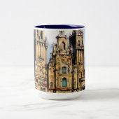 Catedral de Santiago de Compostela ツートーンマグカップ (中央)