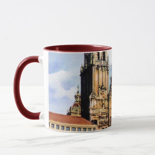 Catedral de Santiago de Compostela マグカップ (左)