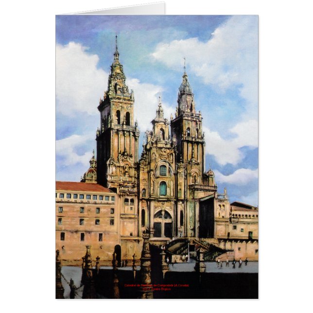 Catedral de Santiago de Compostela (A Coruña) (正面)