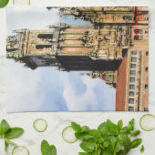 Catedral de Santiago de Compostela (A Coruña) キッチンタオル (折り畳み)