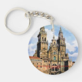 Catedral de Santiago de Compostela (A Coruña) キーホルダー (正面)