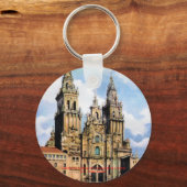Catedral de Santiago de Compostela (A Coruña) キーホルダー (正面)