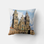 Catedral de Santiago de Compostela (A Coruña) クッション (裏面)