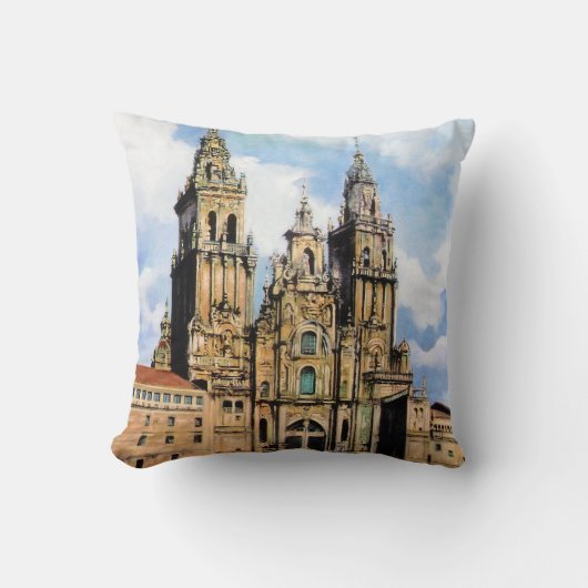 Catedral de Santiago de Compostela (A Coruña) クッション (正面)