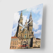 Catedral de Santiago de Compostela (A Coruña) スクエア壁時計 (傾斜)