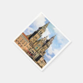 Catedral de Santiago de Compostela (A Coruña) スタンダードカクテルナプキン (角)