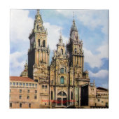 Catedral de Santiago de Compostela (A Coruña) タイル (正面)