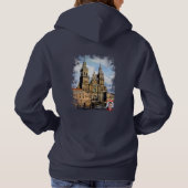 Catedral de Santiago de Compostela (A Coruña) パーカ (裏面)