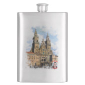 Catedral de Santiago de Compostela (A Coruña) フラスク (正面)