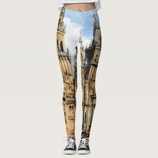 Catedral de Santiago de Compostela (A Coruña) レギンス (正面)