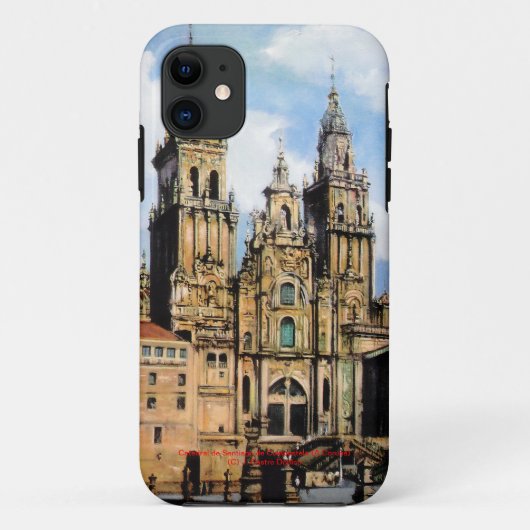 Catedral de Santiago de Compostela (A Coruña) Case-Mate iPhoneケース (裏面)