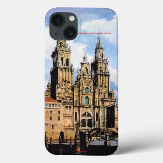 Catedral de Santiago de Compostela (A Coruña) Case-Mate iPhoneケース (裏面)