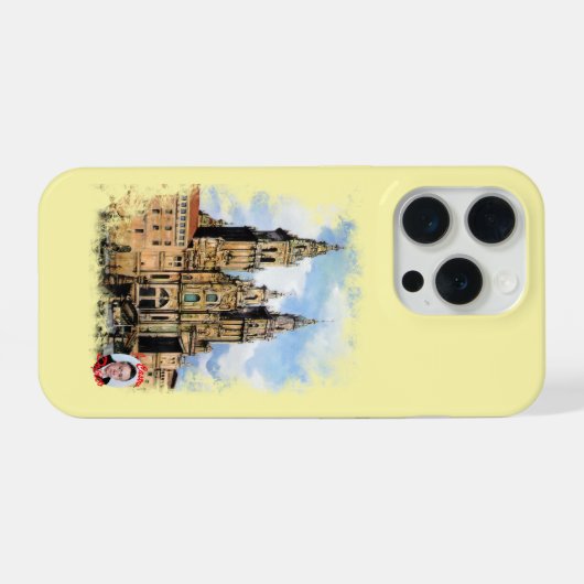 Catedral de Santiago de Compostela iPhoneケース (裏面横)