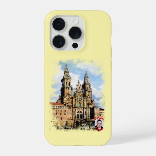 Catedral de Santiago de Compostela iPhoneケース (裏面)