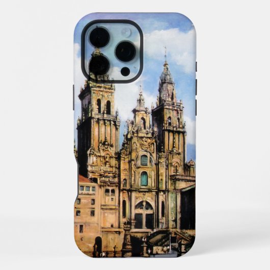 Catedral de Santiago de Compostela iPhoneケース (裏面)