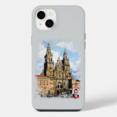 Catedral de Santiago de Compostela iPhoneケース (裏面)