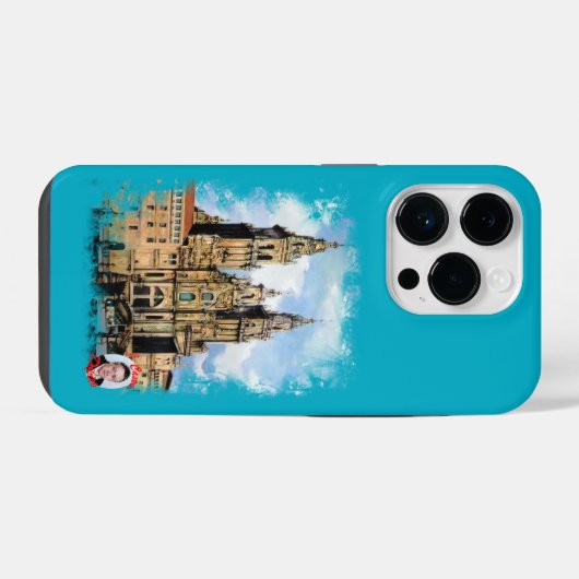Catedral de Santiago de Compostela iPhoneケース (裏面横)