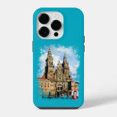 Catedral de Santiago de Compostela iPhoneケース (裏面)