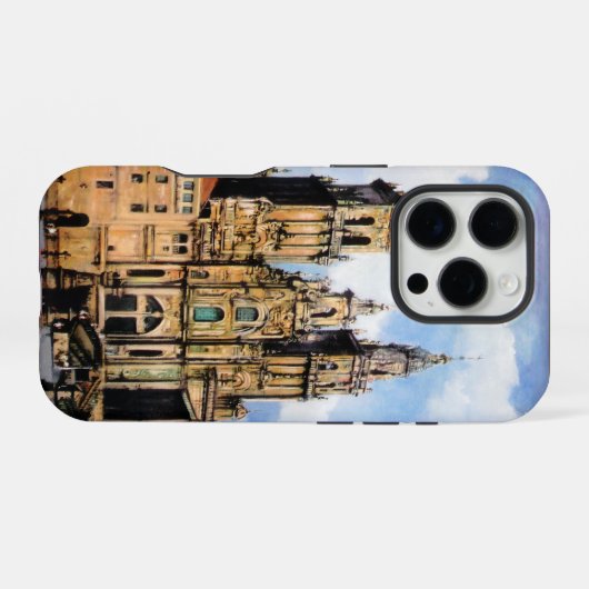 Catedral de Santiago de Compostela iPhoneケース (裏面横)