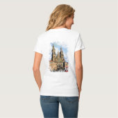 Catedral de Santiago de Compostela Tシャツ (裏面フル)