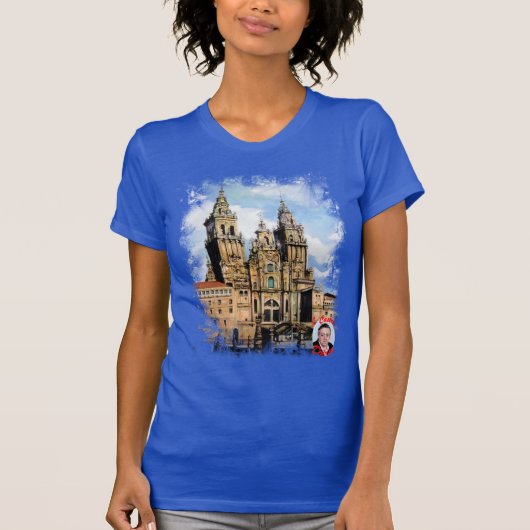 Catedral de Santiago de Compostela Tシャツ (正面)
