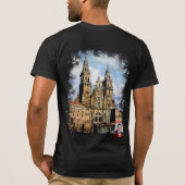 Catedral de Santiago de Compostela Tシャツ (裏面)