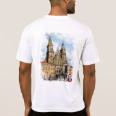 Catedral de Santiago de Compostela Tシャツ (裏面)
